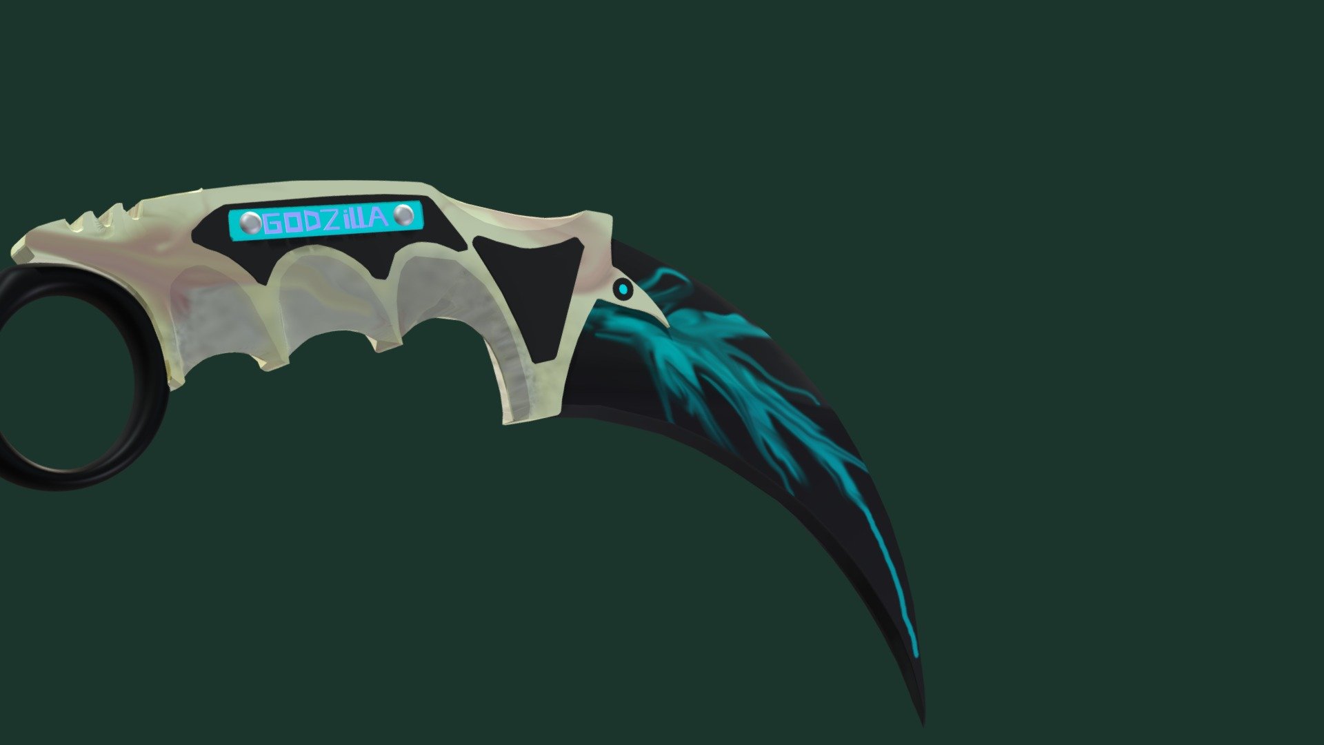 Godzilla Karambit