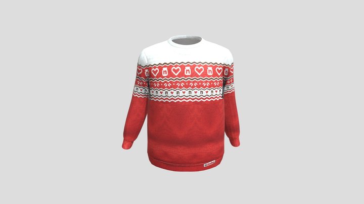 Nutella - Sweater 3D 3D Model