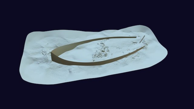 Ribadeo Ship Reconstruction 3D Model