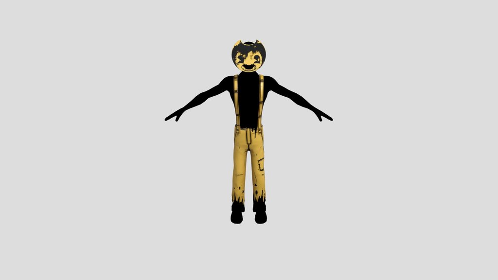 Sammy rigged!!! (Bendy and the Ink Machine)