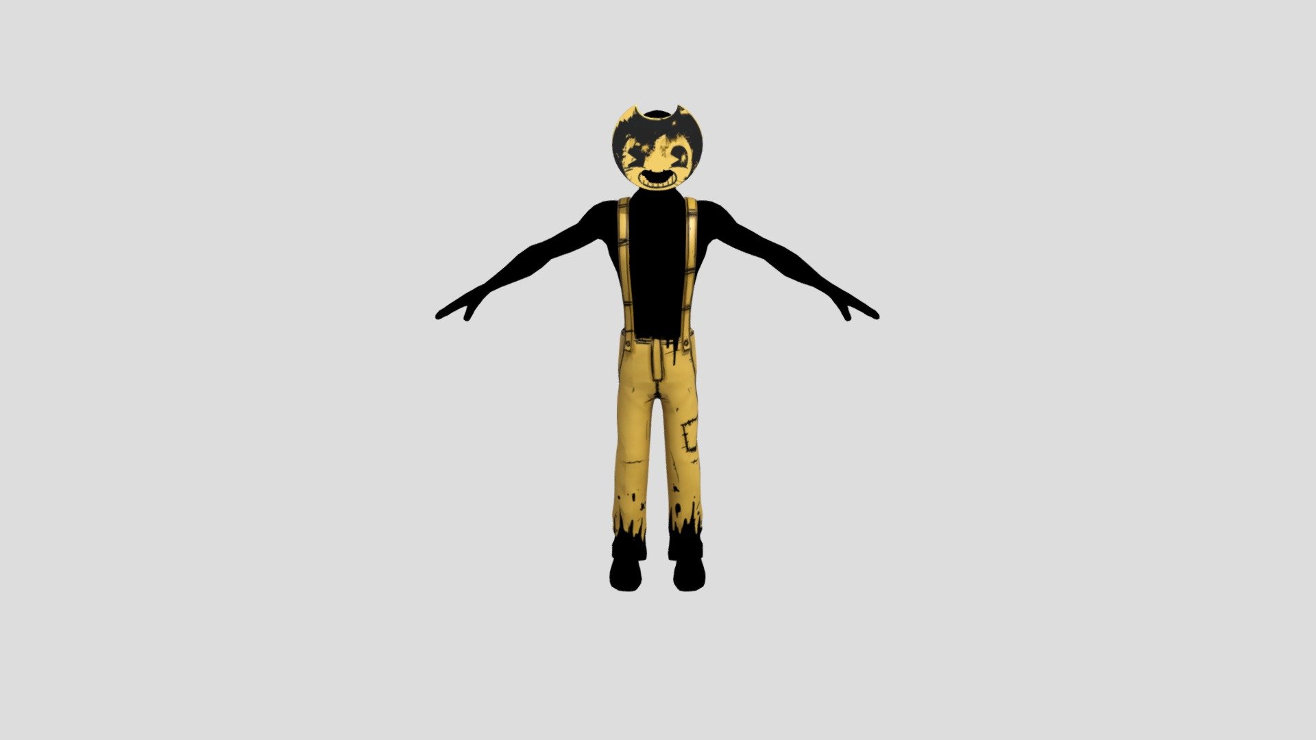 Sammy rigged!!! (Bendy and the Ink Machine) - Download Free 3D model by ...