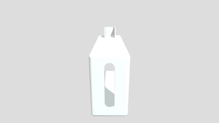 Suporte Para Controle de TV 3D Model