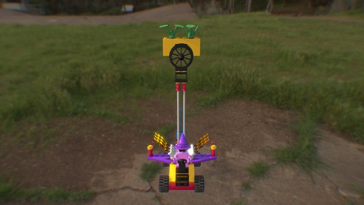 LEGO MONSTAH TRUCK 3D Model