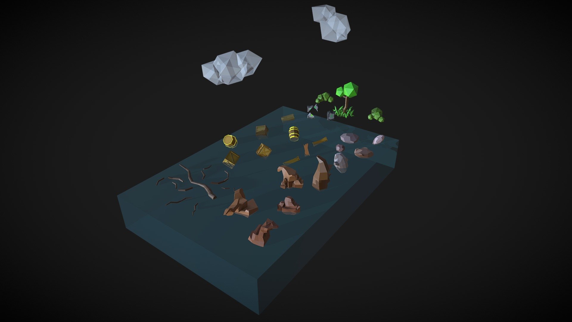Low Poly - Tides of Ragnaroks
