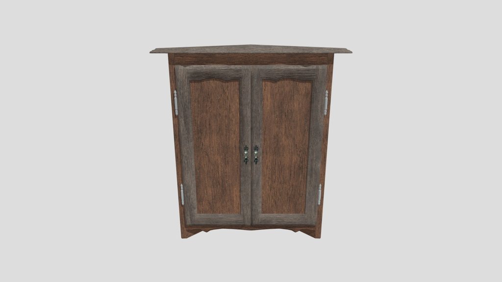 Antique Corner Cabinet