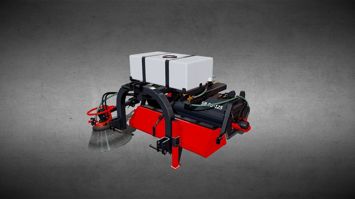 Sweeper Road 50-1,25 / KAT 2-3 3D Model