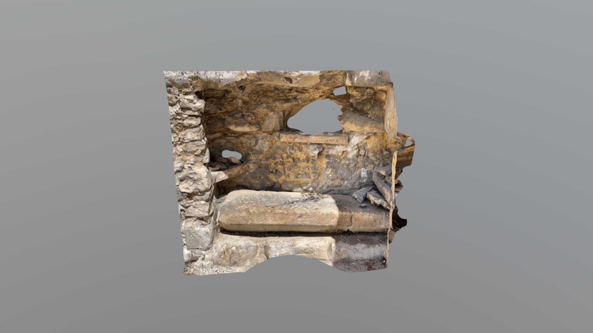 Tombe, palais royal de Senlis - Download Free 3D model by AnDeNan ...
