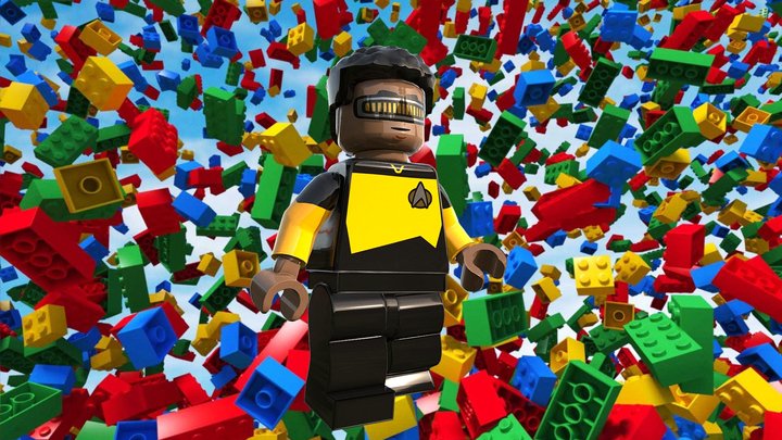 LEGO Star Trek: Lt.C. Geordi La Forge – Free 3D Model STL
