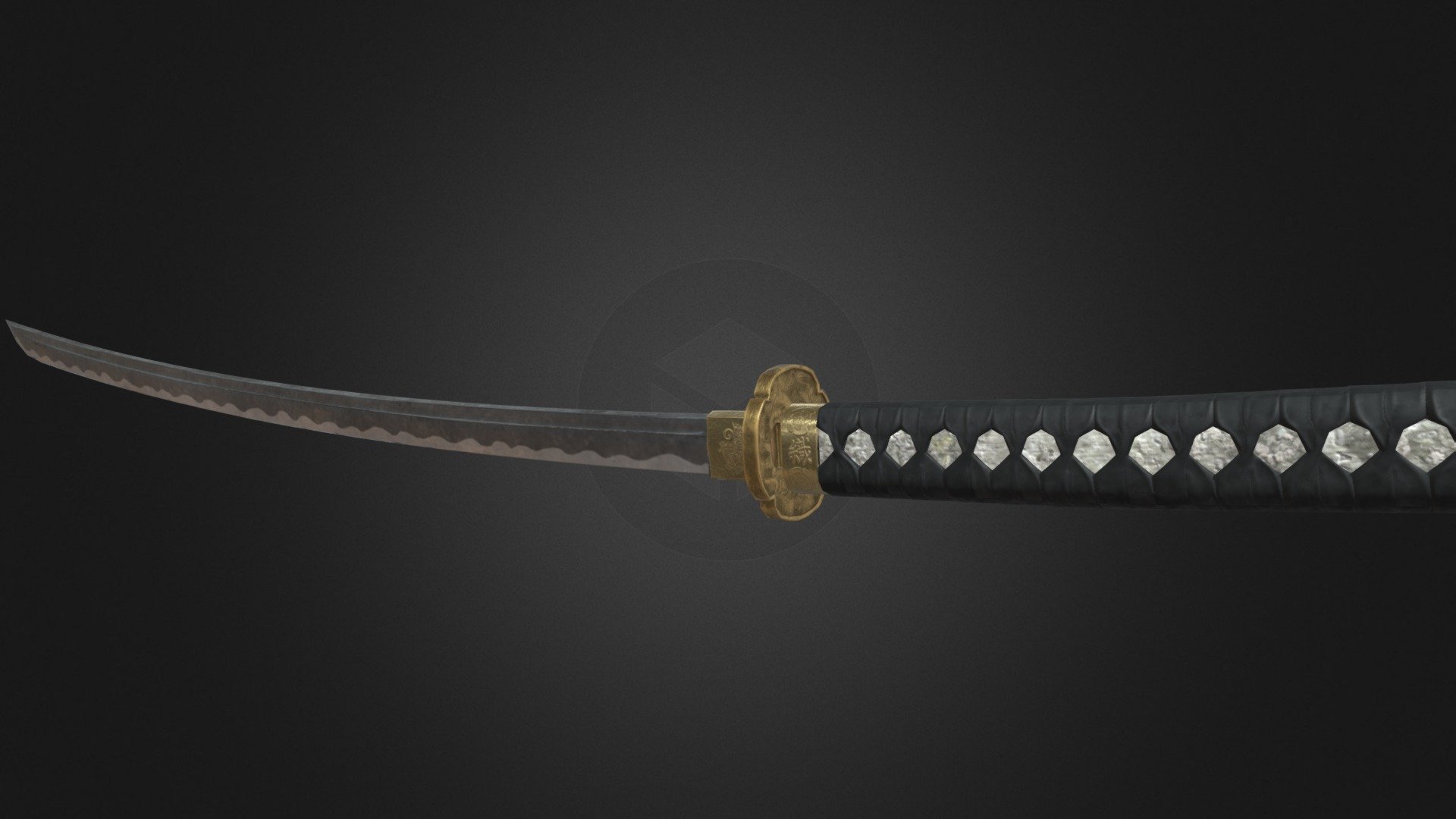 katana - Buy Royalty Free 3D model by datucarl [5fa7637] - Sketchfab Store