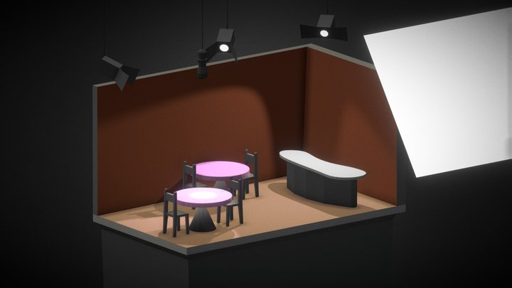 Desenho de Luz 3D Model