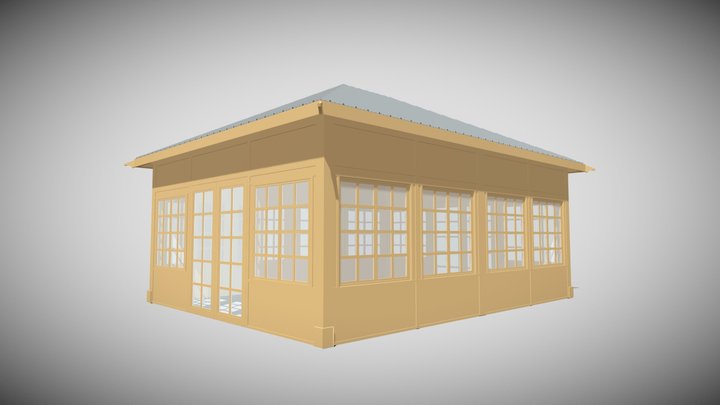 CUSTOM DREAM GAZEBO 3D Model