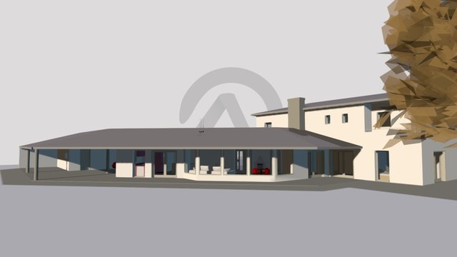 Maison Ferrari - Ferrari House 3D Model