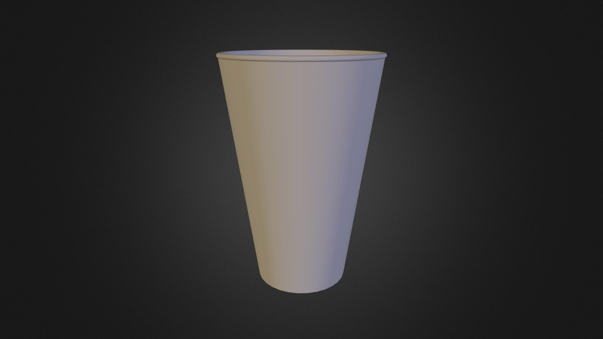 Paper Cup - 3D model by impiusstudios [5fa9bb4] - Sketchfab