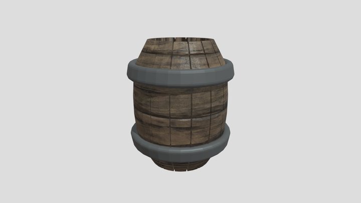 Barrel 3D Model