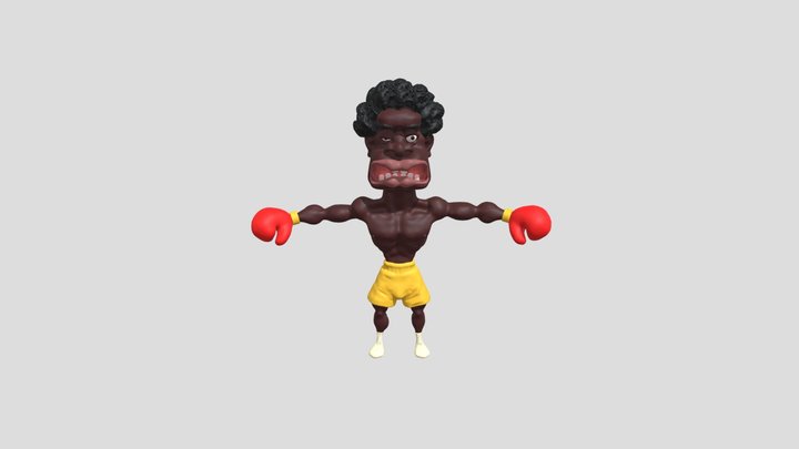 boks 3D Model