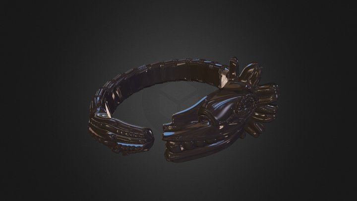 Quetzalcoatl Ring 3D Model