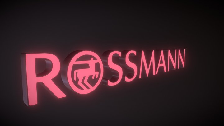 Rossmann @night 3D Model