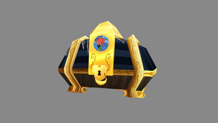 World of Warcraft Worgen Chest 3D Model