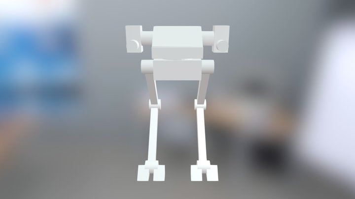 Blender High Leg 3D Model