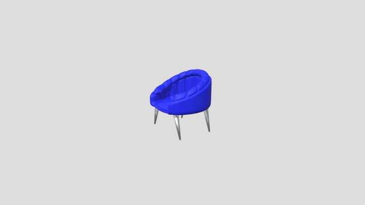 Cusion Chair 3D Model