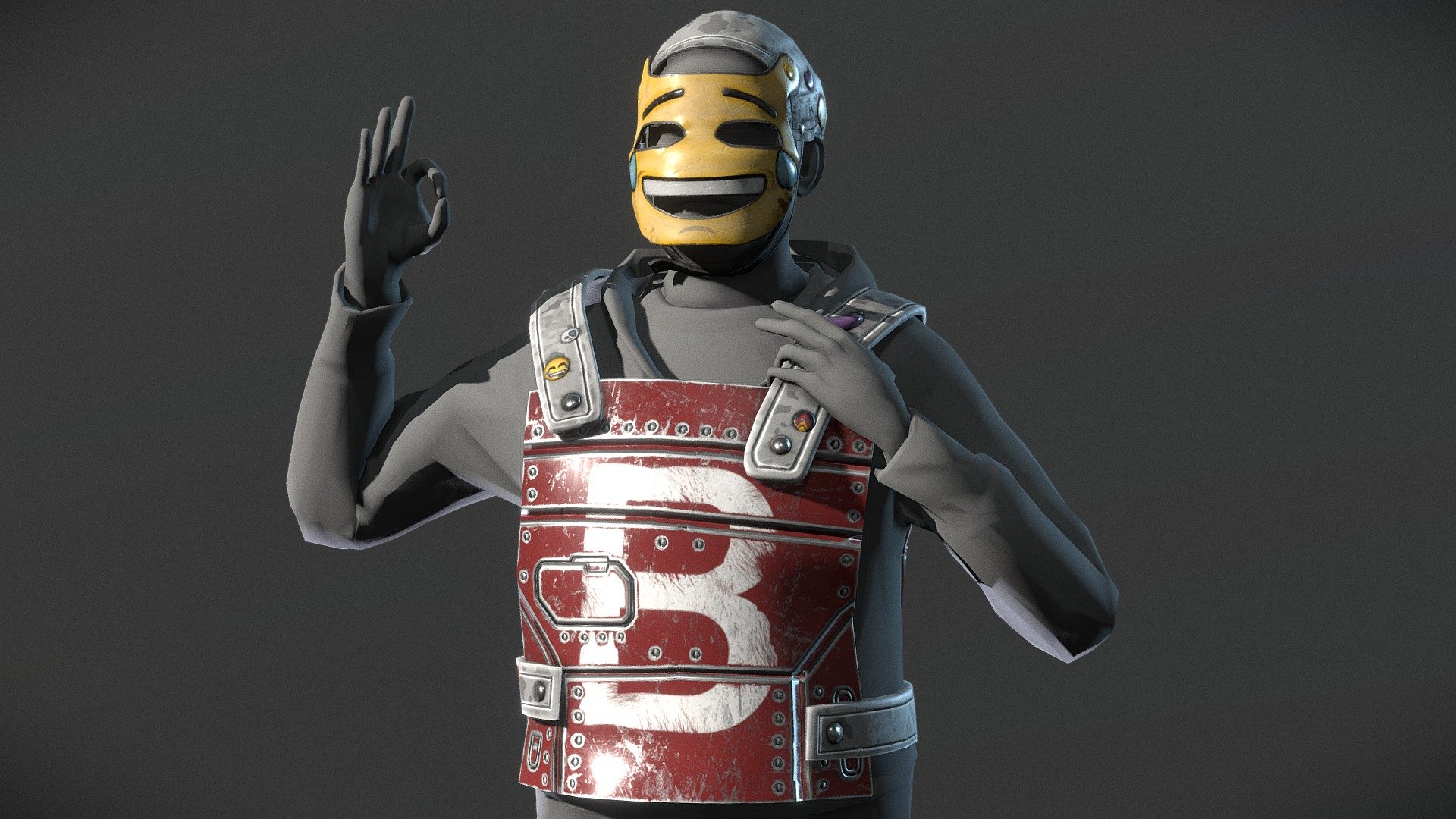 Lit Metal Armor