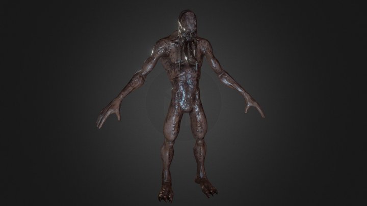 S.T.A.L.K.E.R. - Bloodsucker/Krovosos RETEXTURE 3D Model