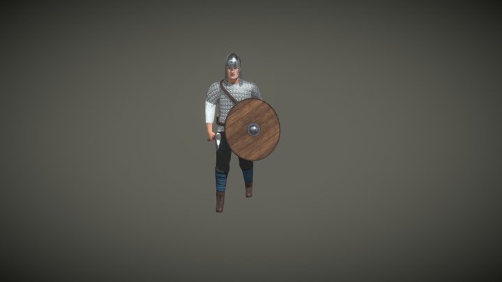 Warrior 3D Model