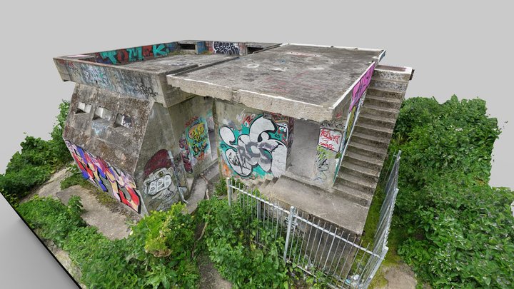 Cheshunt Bofors Tower – Modelo 3D gratuito STL