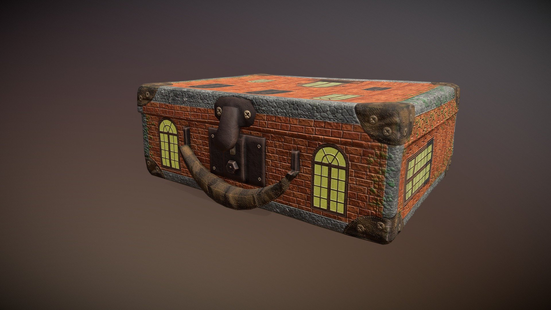 Cute Suitcase Home