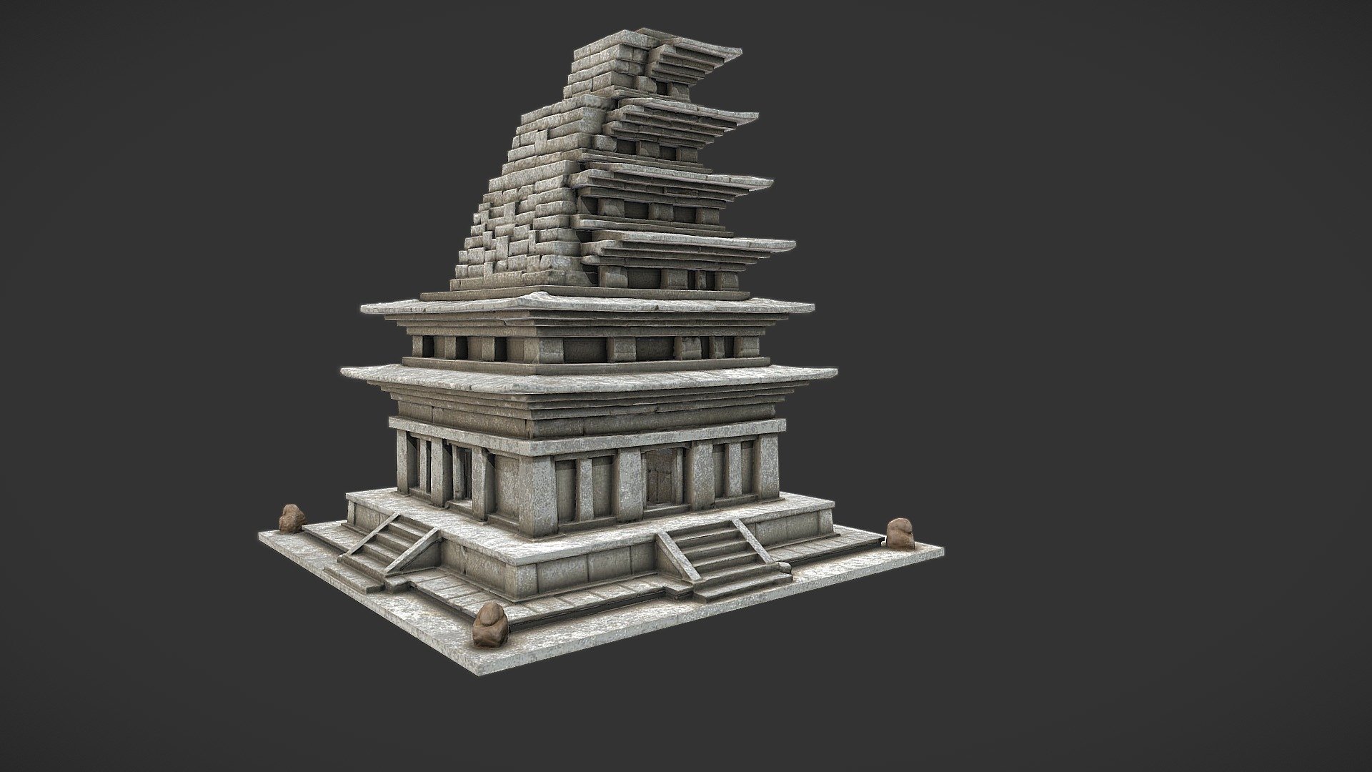Korea National Treasure_011_익산 미륵사지 석탑