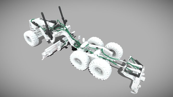 Hydraulic Components Placeholder Model 3D Model