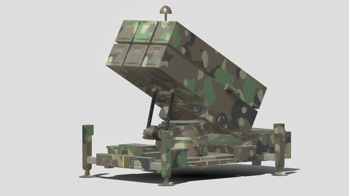 Nasams 1 Surface-to-Air Missile System – Free 3D Model STL