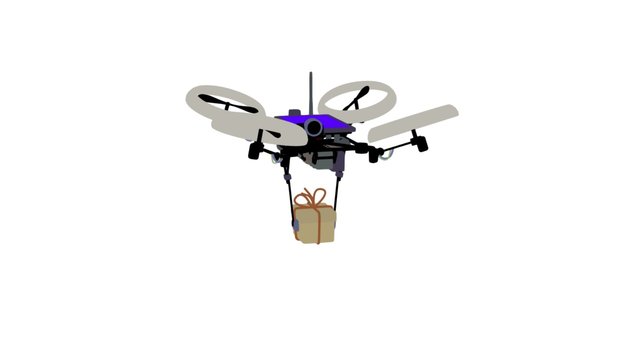 Drone from Ciclope 3D Model