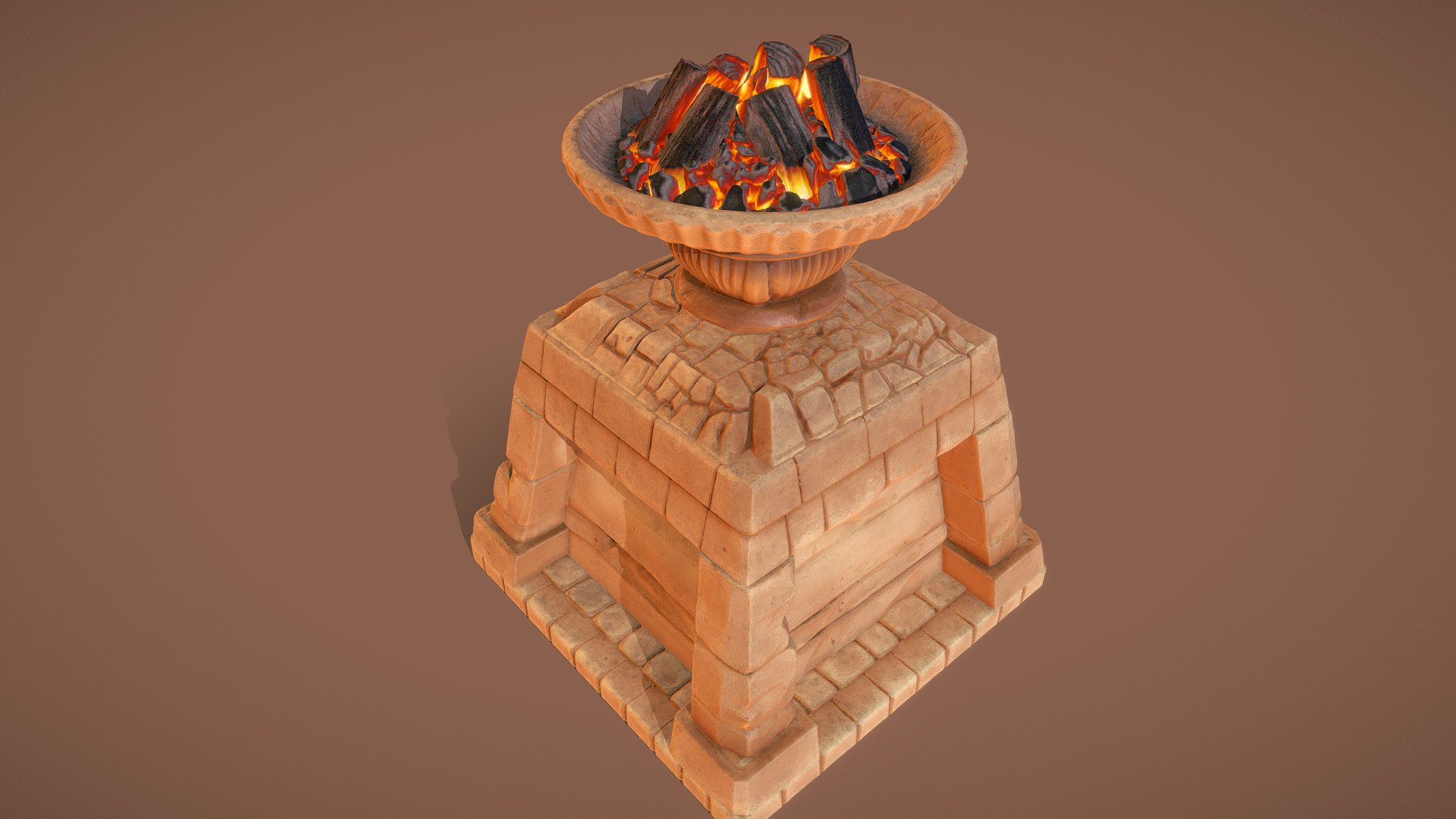 Egyptian Brazier - 3D model by Morky [5fb5952] - Sketchfab