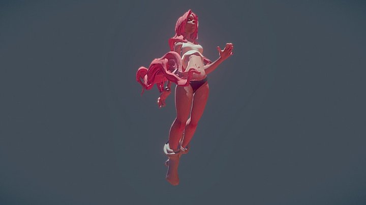 Crimson Pink 3D Model
