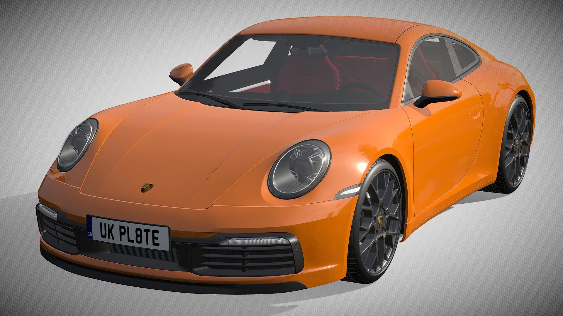 Porsche 911 Carrera S 2019 - Buy Royalty Free 3D model by zifir3d  (@zifir3d) [5fb5a1f]