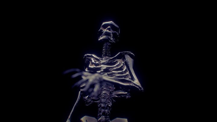 DVloper - Halloween Skeleton (Official Model) – Modello 3D gratuito STL