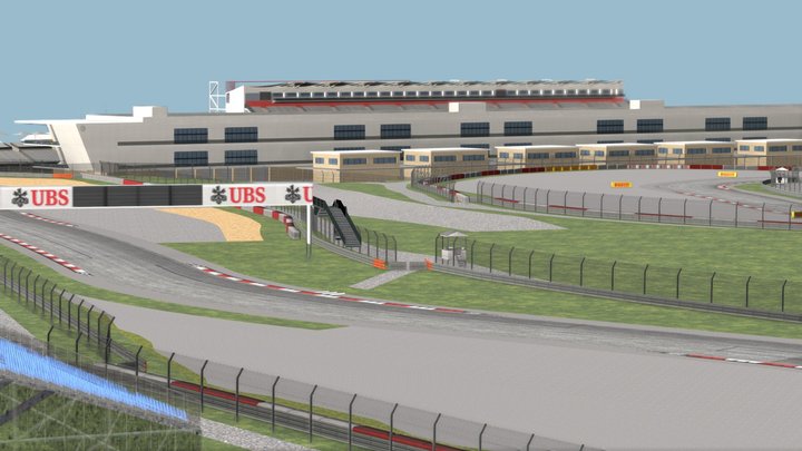 Austin Circuit of the Americas 2012 layout – Free 3D Model STL