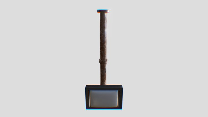 Crt TV 3D Model