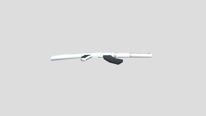 Low Poly Weapons_ZIP 3D Model