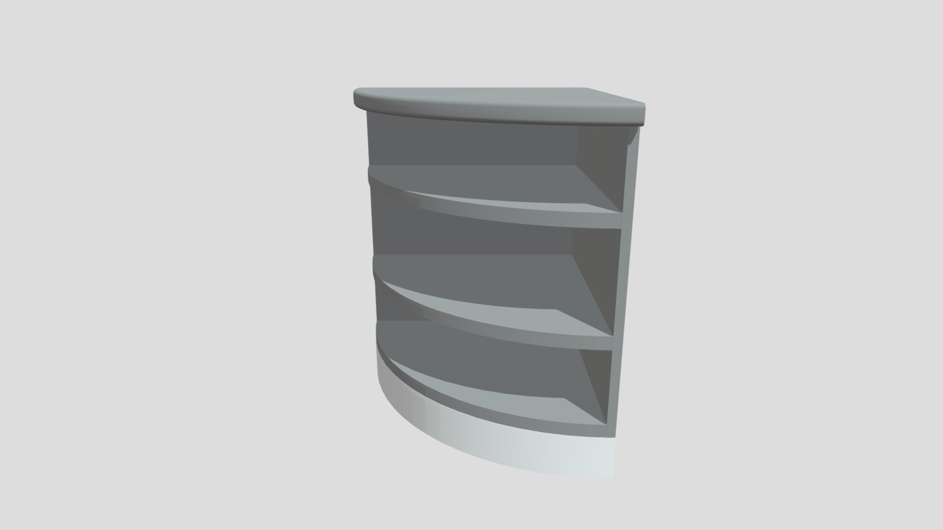 Corner shelves