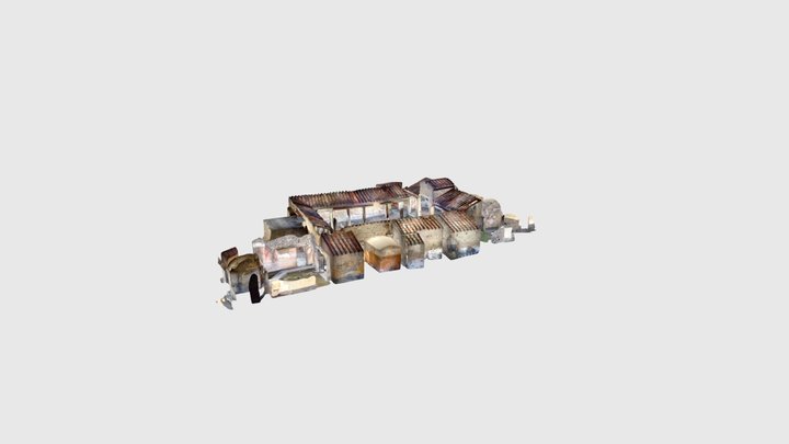 Pompei - House of the Golden Cupids 3D Model