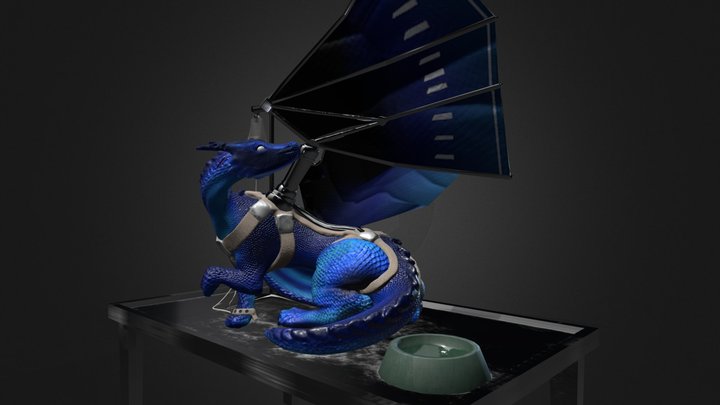 Dragon's First Prosthetic 3D Model