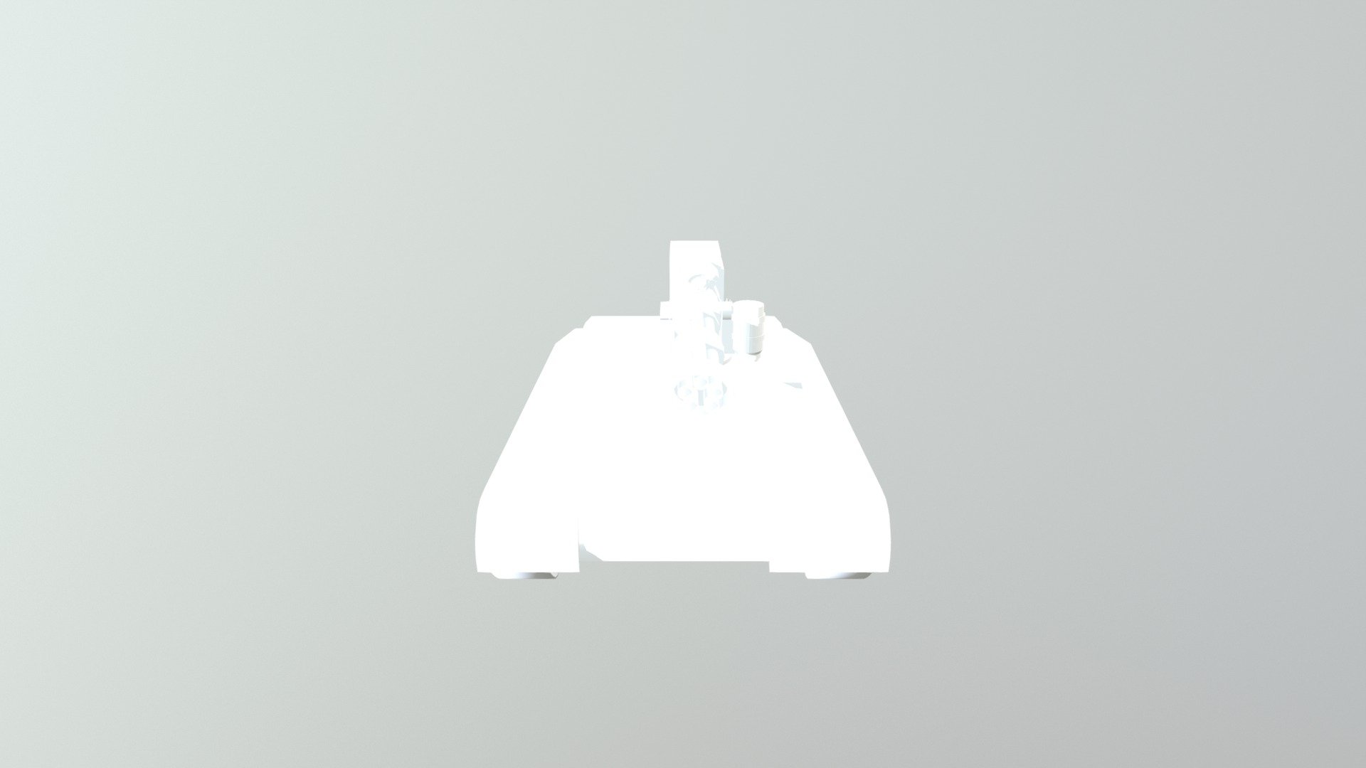 Tank Model With Turret By CG NATION