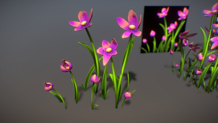Flower 1 3D Model