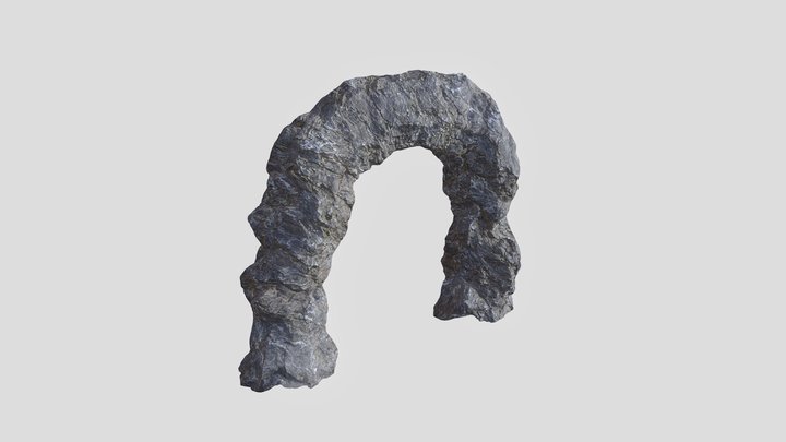 Rocky Archway 3D Model