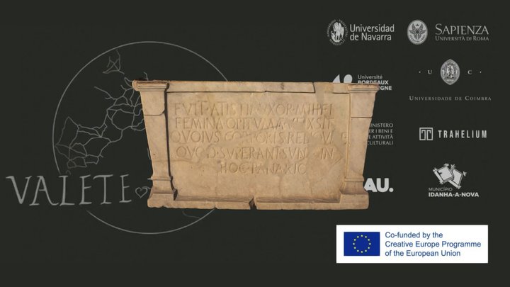 Iscrizione funeraria di Atistia (I s. a.C.) 3D Model