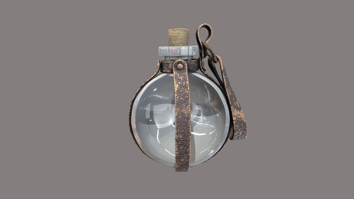 Antient Water Pot - Texture & Render