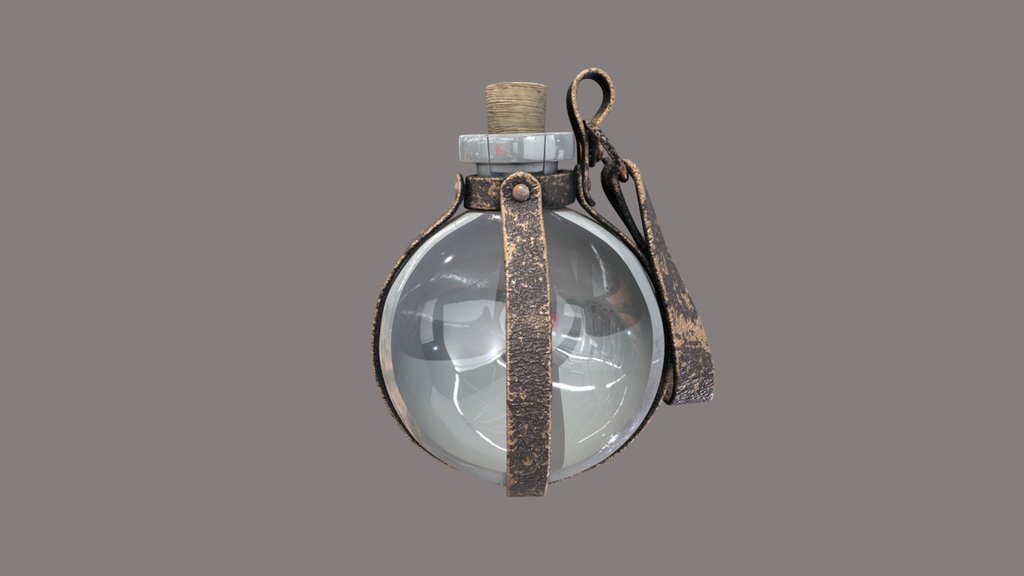 Antient Water Pot - Texture & Render