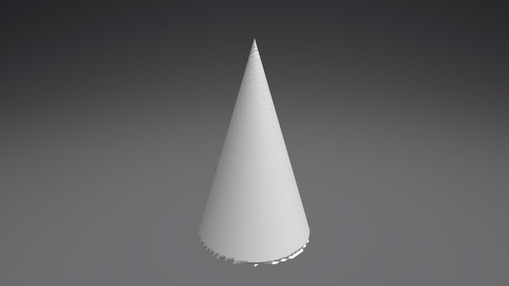 Marching Tetrahedra: Cone 3D Model